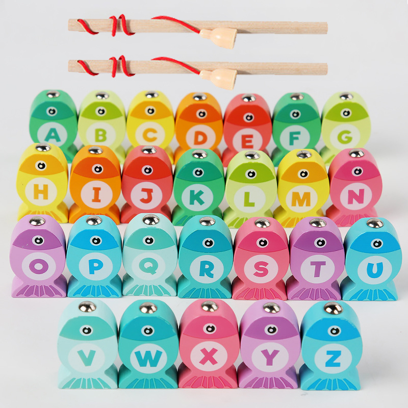 Fishing Equipment Kids - Jeu de pêche en bois pour