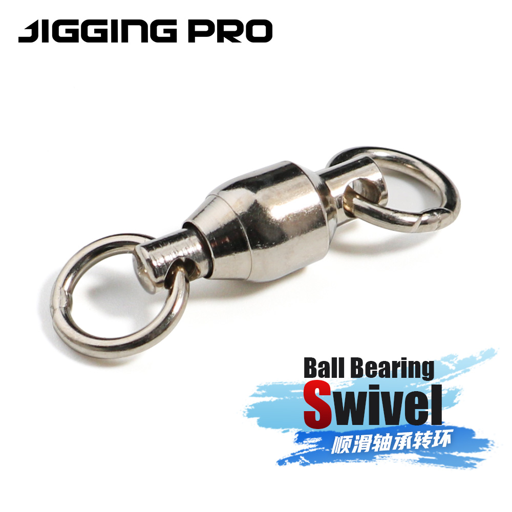 Fishing Equipment Hook - JIGGINGPRO roulement à billes émerillons pour