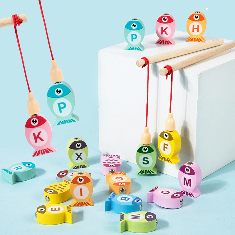 Jeu de pêche en bois pour enfa - Fishing Equipment Kids avis et prix