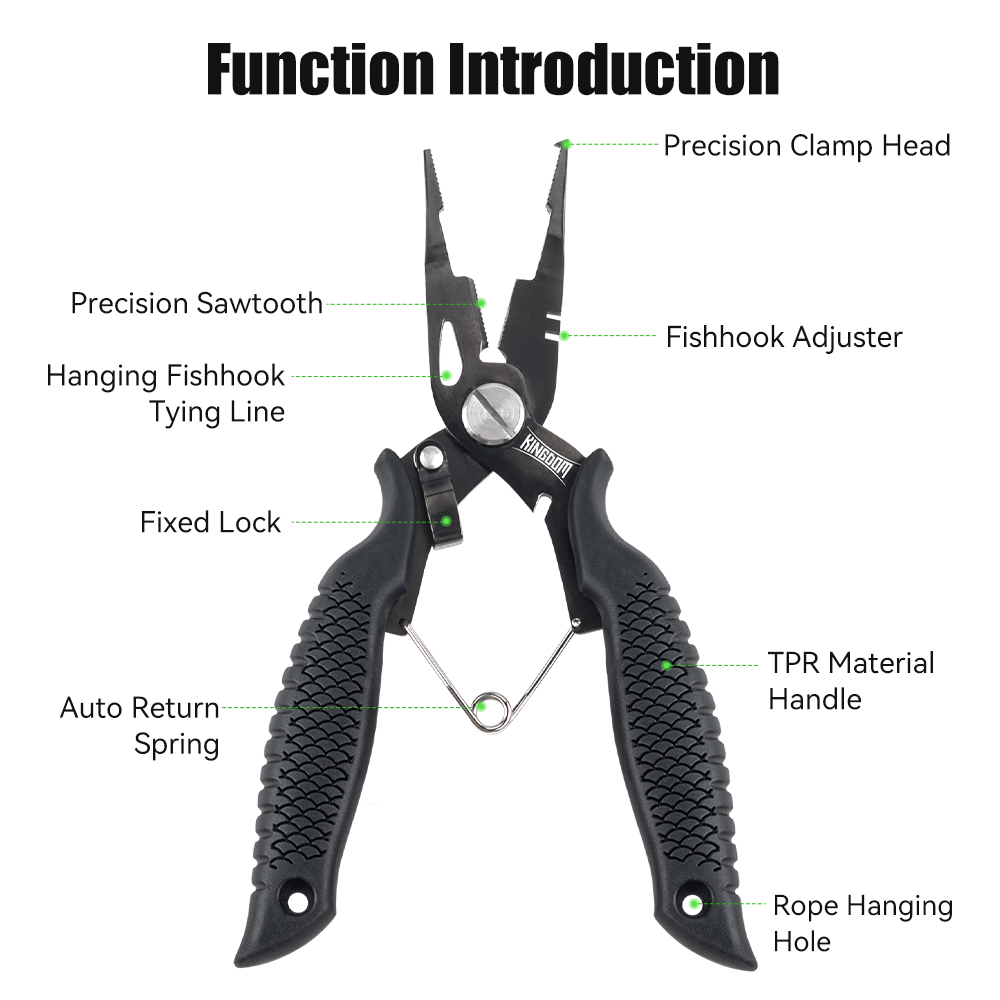 Kingdom – pince de pêche multi - Fishing Equipment Hook avis et prix