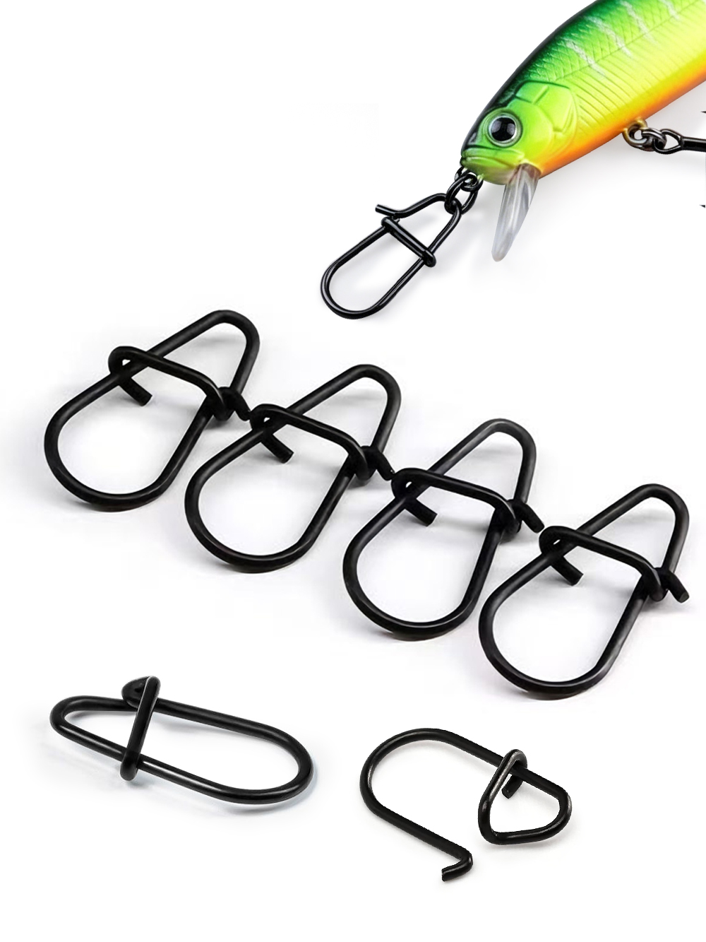 GOBAIT 100 pièces Émerillons d - Fishing Equipment Used avis et prix