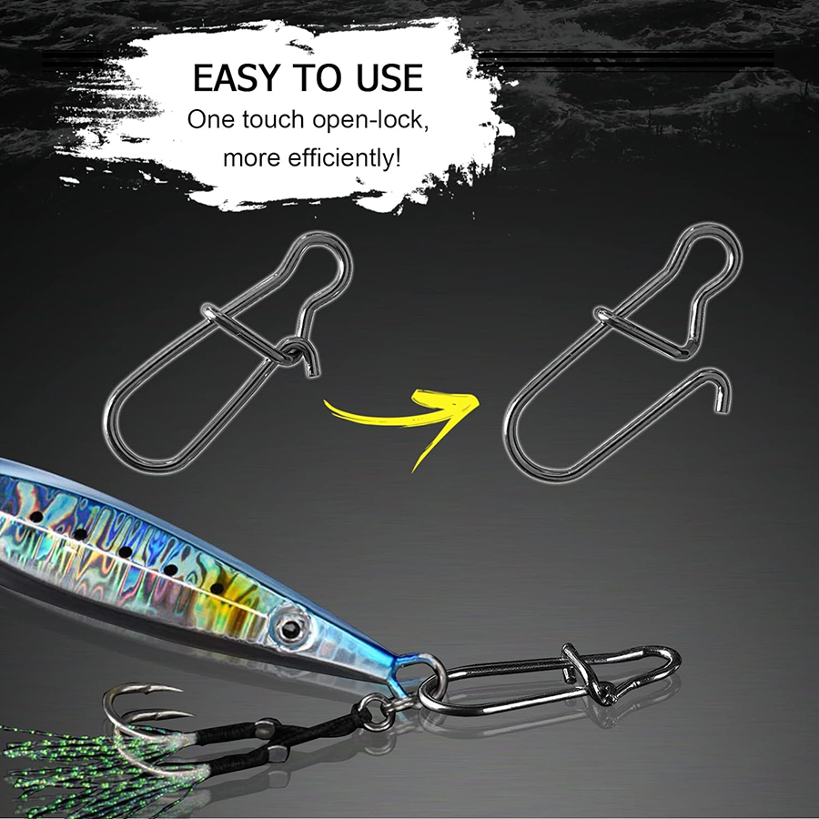 50 pièces Snaps à manivelle en - Fishing Equipment Used avis et prix