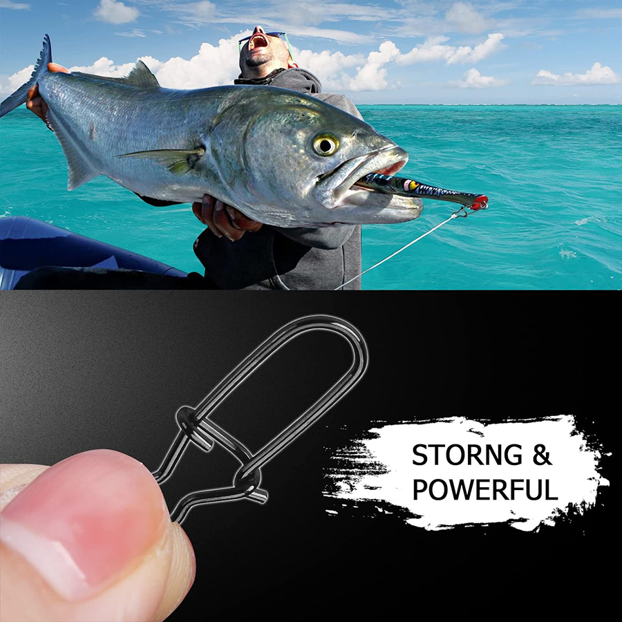 50 pièces Snaps à manivelle en - Fishing Equipment Used avis et prix