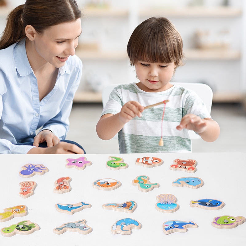 Jouets de pêche magnétiques en - Fishing Equipment Kids avis et prix