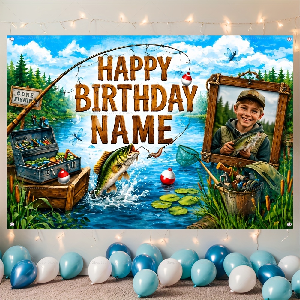 Toiles de fond personnalisées  - Fishing Equipment Kids avis et prix